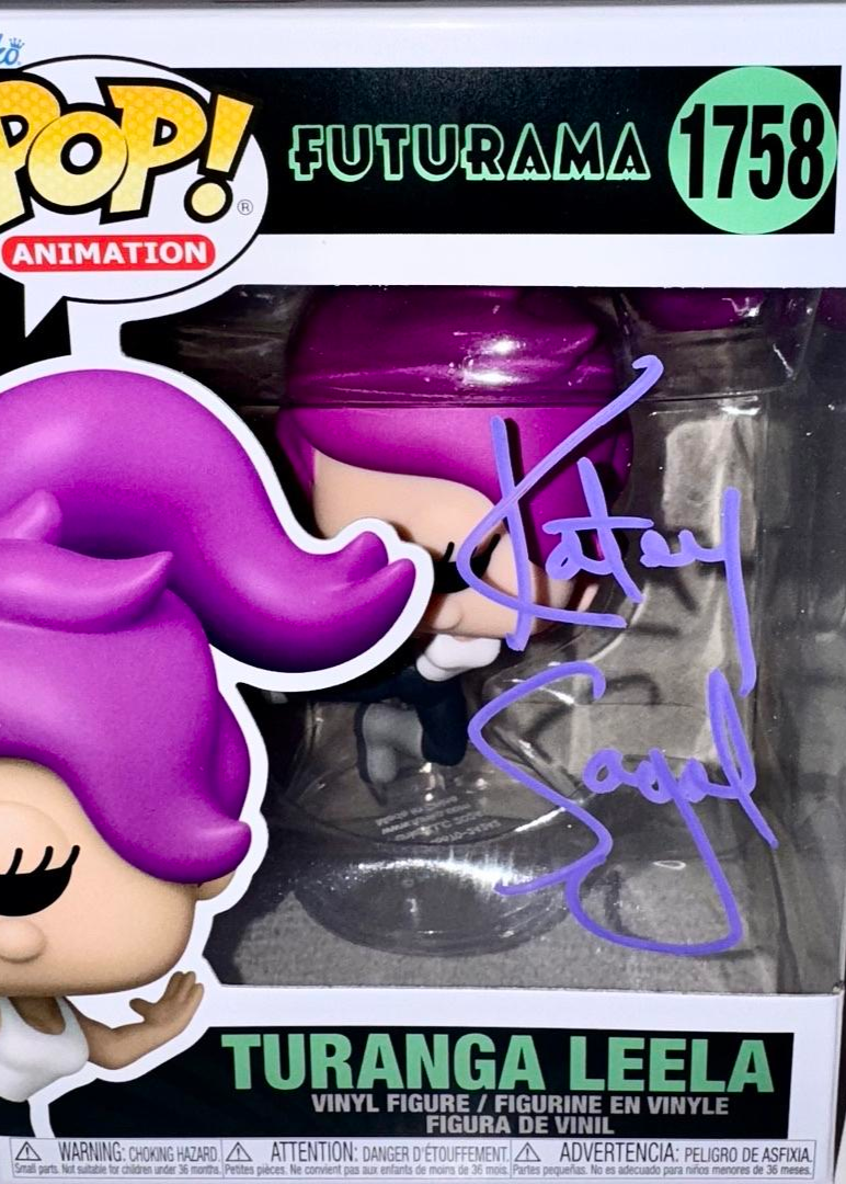 Katey Sagal Signed Funko Pop #1758 "Turanga Leela" (Futurama) - OC Celebrity Marketing #02